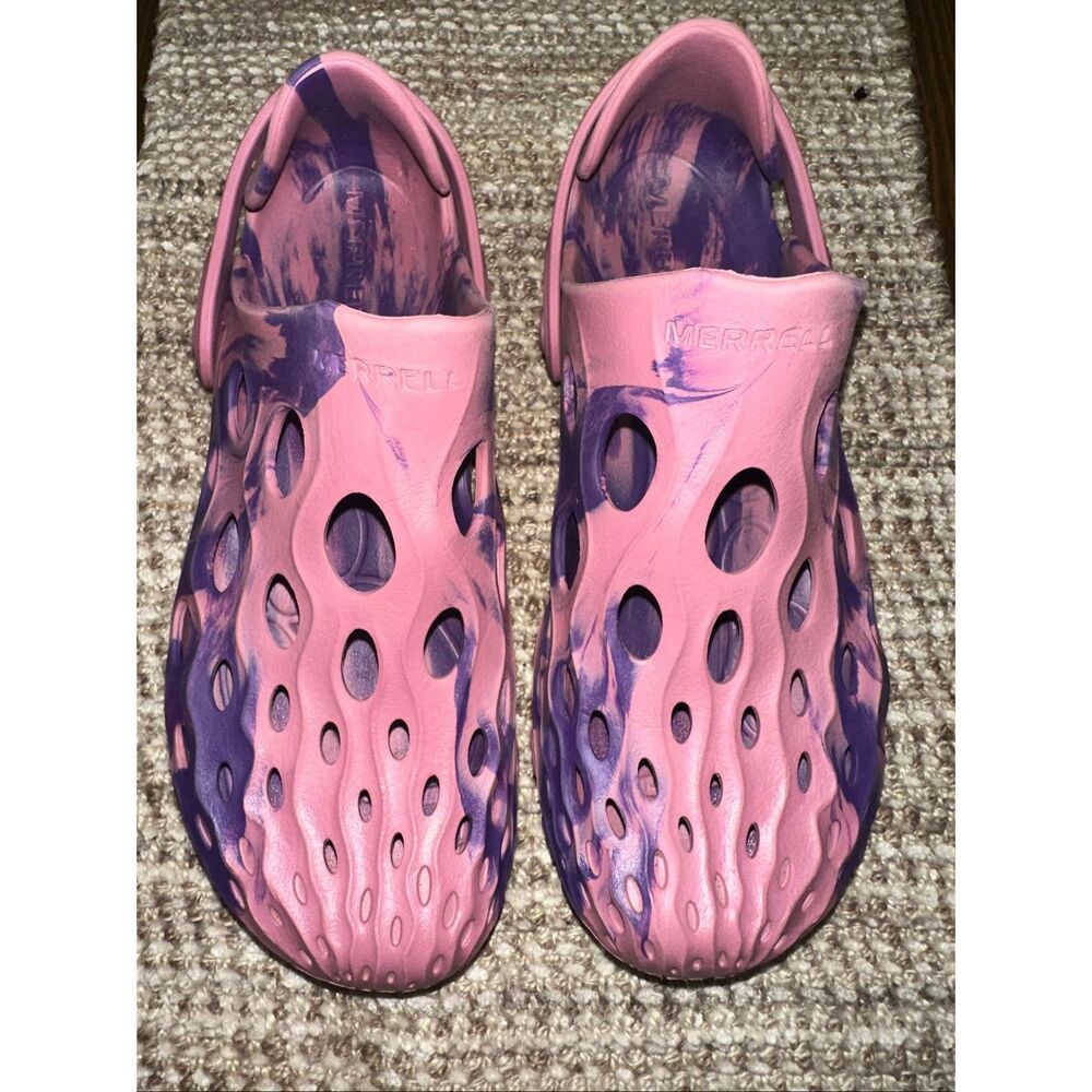 Merrell Hydro Moc Sport Sandal Pink/Purple Big Kid women’s Size 5 US Unisex